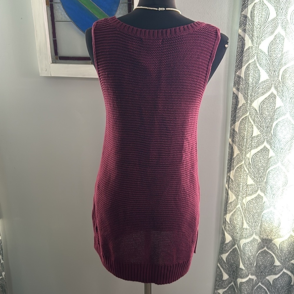 Gap 100% Cotton Knit Tunic Tank/ Mini Dress SZ Medium - Picture 6 of 9